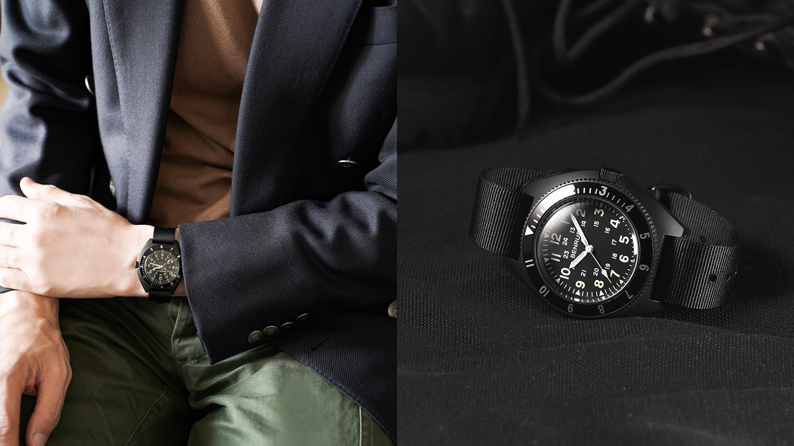 BENRUS（ベンラス） TYPE-2 BLACK